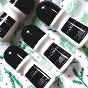 ⚫Black Suede Roll On Anti-Perspirant Deodorant Set